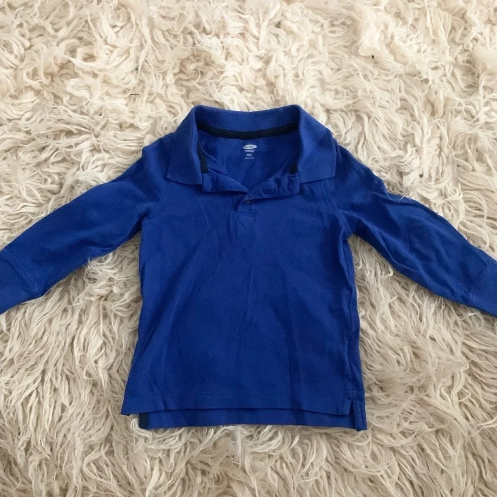 Old Navy | Long Sleeve Collar Royal Blue Shirt 2T